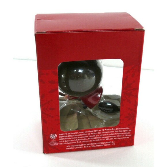NEW Hallmark Harry Potter flying on broom Christmas Ornament Quidditch - Picture 2 of 4